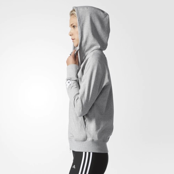 Like New Women's Reigning Champ X Adidas French Terry Hoodie Zip-up XS - Picture 3 of 3